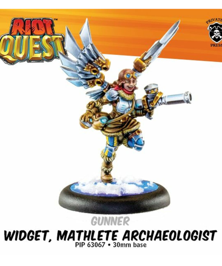 Privateer Press - PIP Riot Quest - Widget, Mathlete, Archaeologist - Gunner