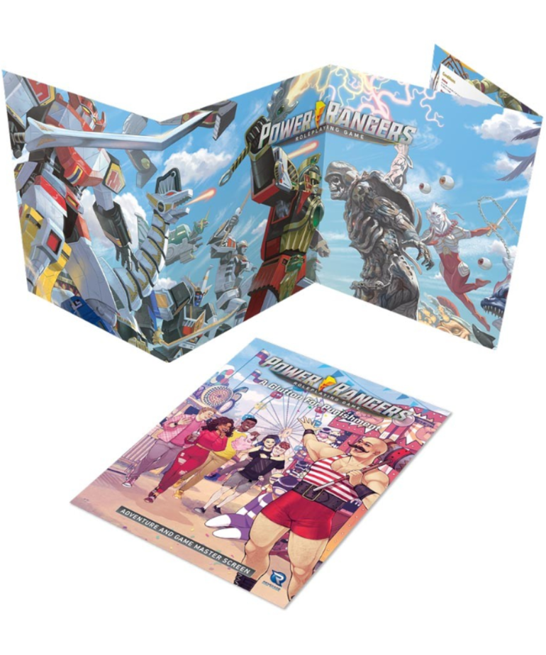 Renegade Game Studios - REN Power Rangers Role Playing Game - GM Screen & Adventure