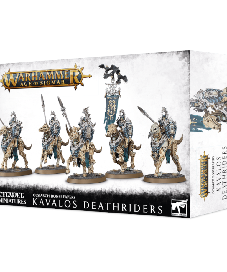 Games Workshop - GAW Warhammer Age of Sigmar - Ossiarch Bonereapers - Kavalos Deathriders