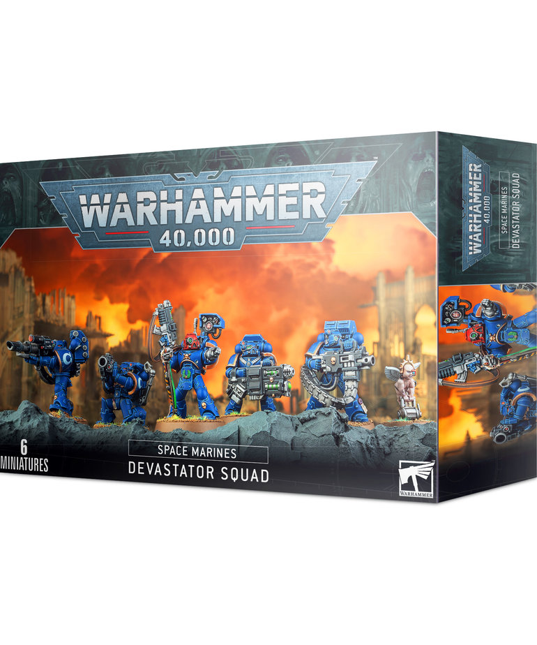 Games Workshop - GAW Warhammer 40K - Space Marines - Devastator Squad