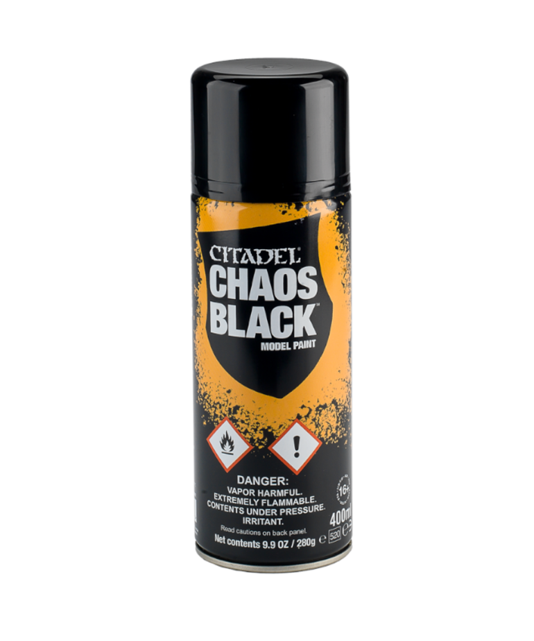 Citadel - GAW Citadel Colour: Spray - Chaos Black