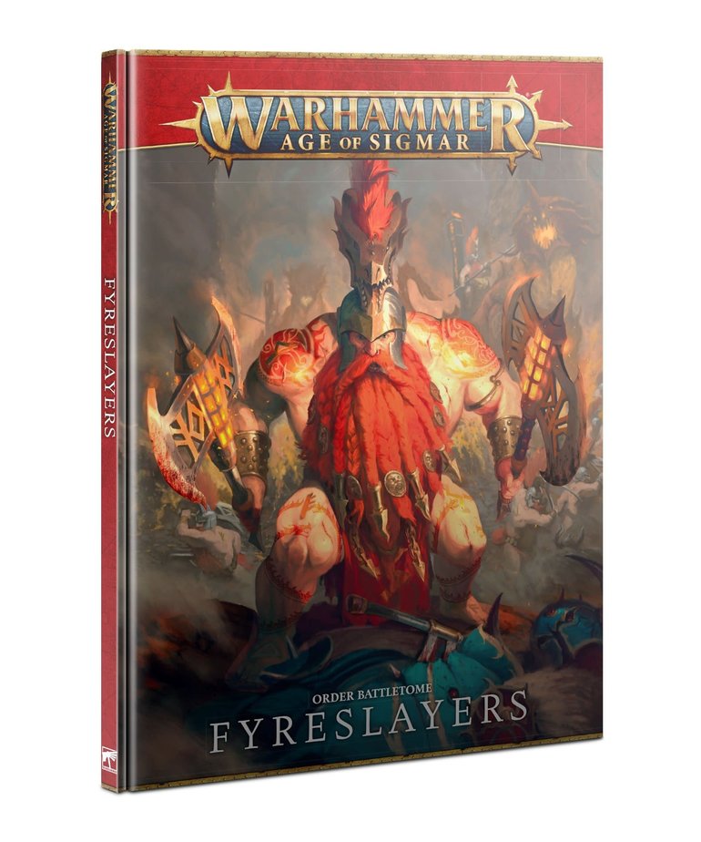 Games Workshop - GAW Warhammer: Age of Sigmar - Order Battletome - Fyreslayers