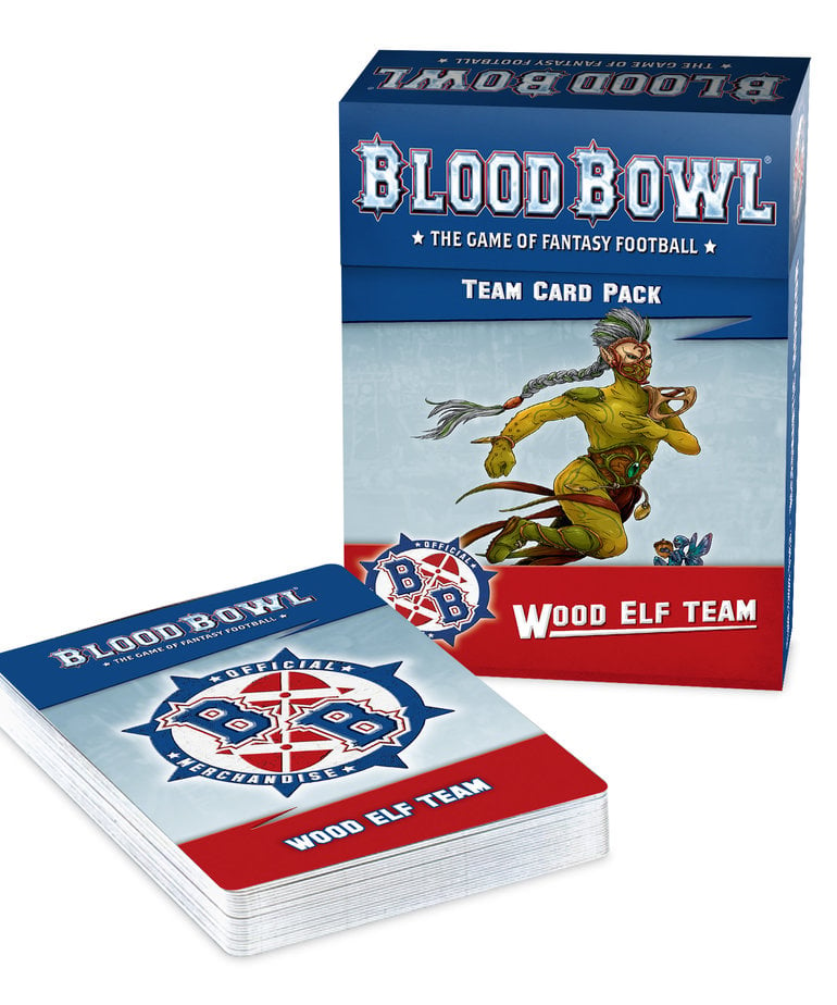 Games Workshop - GAW Blood Bowl - Wood Elves Card Pack