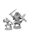 WizKids - WZK Magic: The Gathering Unpainted Miniatures - Wave 4 - Arlinn Kord & Tovolar