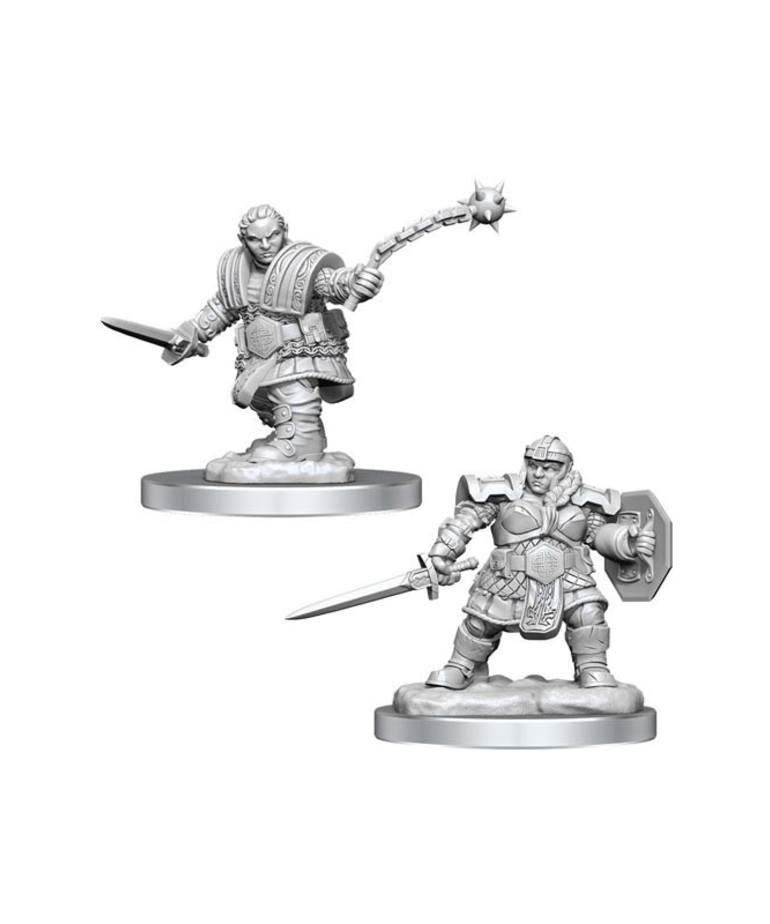 WizKids - WZK D&D - Nolzur's Marvelous Unpainted Miniatures - Wave 16 - Female Dwarf Fighter