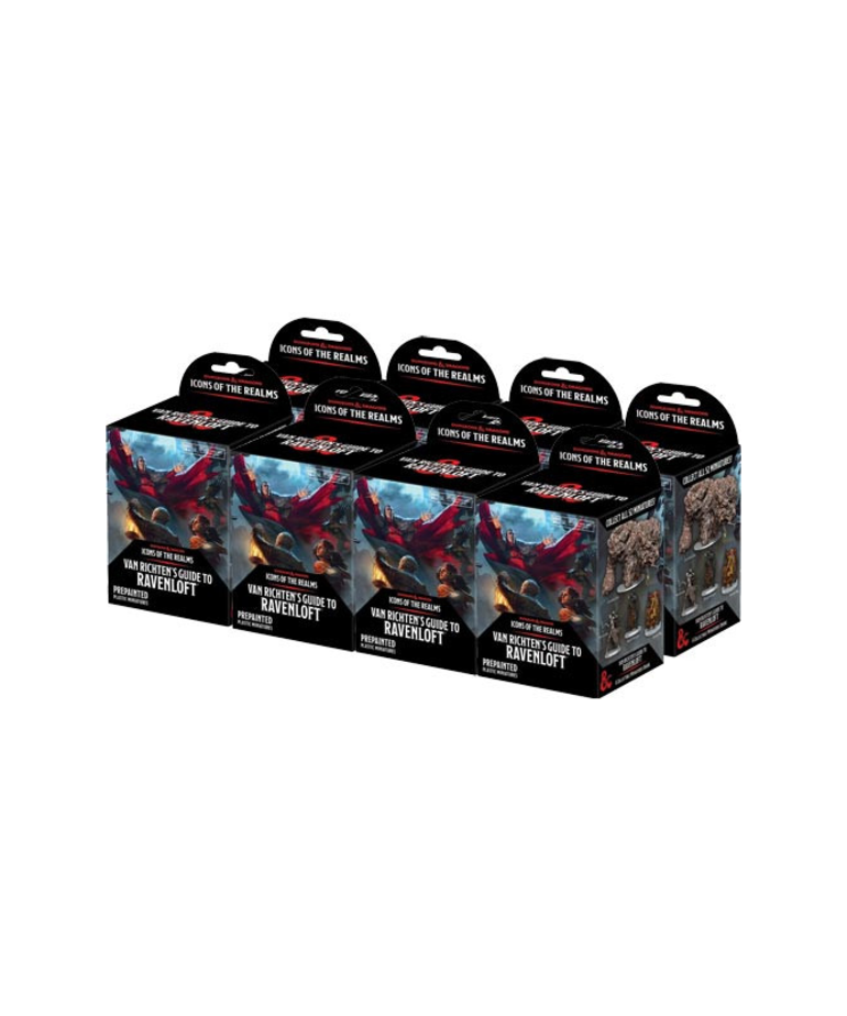 WizKids - WZK D&D: Icons of the Realms - Van Richten's Guide to  Ravenloft - Booster Brick (8)