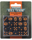 Games Workshop - GAW Warhammer 40K - Kill Team - Corsair Voidscarred Dice