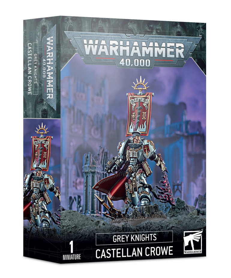 Games Workshop - GAW Warhammer 40K - Grey Knights - Castellan Crowe