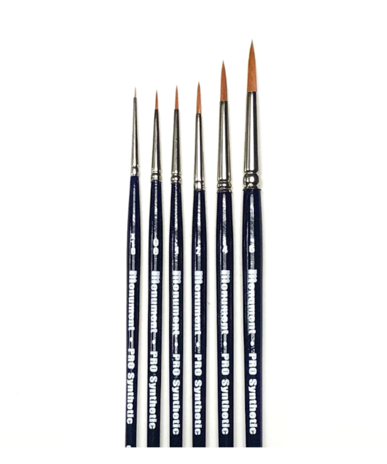 Pro Synthetic Brush Set from Monument Hobbies