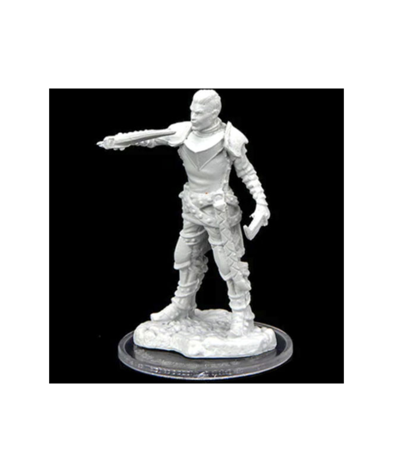 WizKids - WZK Critical Role - Unpainted Miniatures - Wave 2 - Turst Militia Swordsman & Lyrengorn Holy Priest