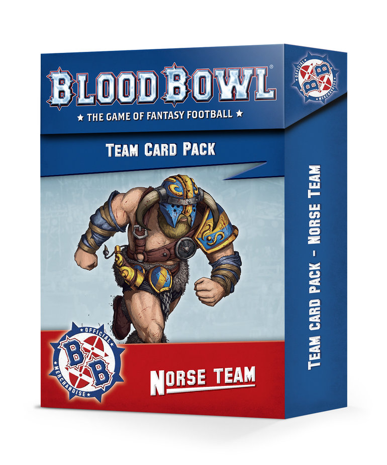 Games Workshop - GAW Blood Bowl - Norse Team Card Pack
