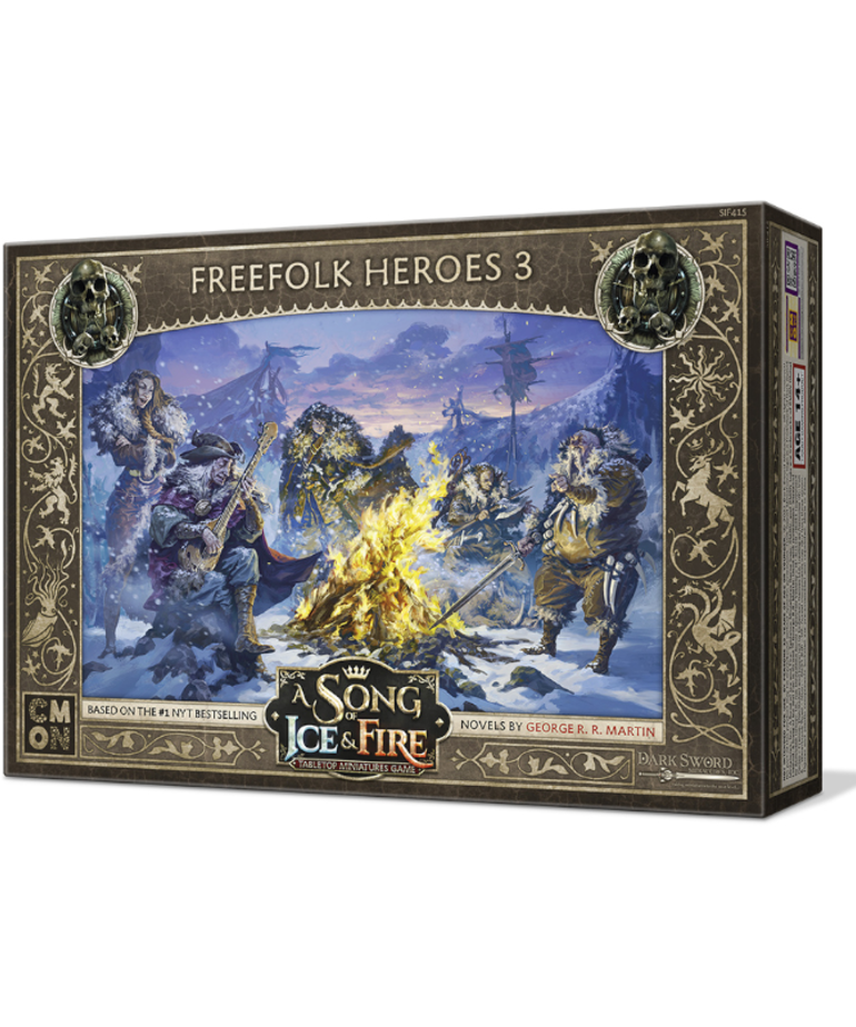 CMON A Song of Ice & Fire: The Miniatures Game - Free Folk Heroes 3