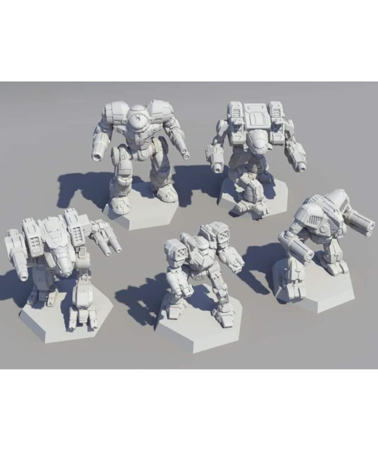 Catalyst Game Labs - CYT PRESALE Battletech: Miniature Force Pack - Clan Support Star 12/31/2021
