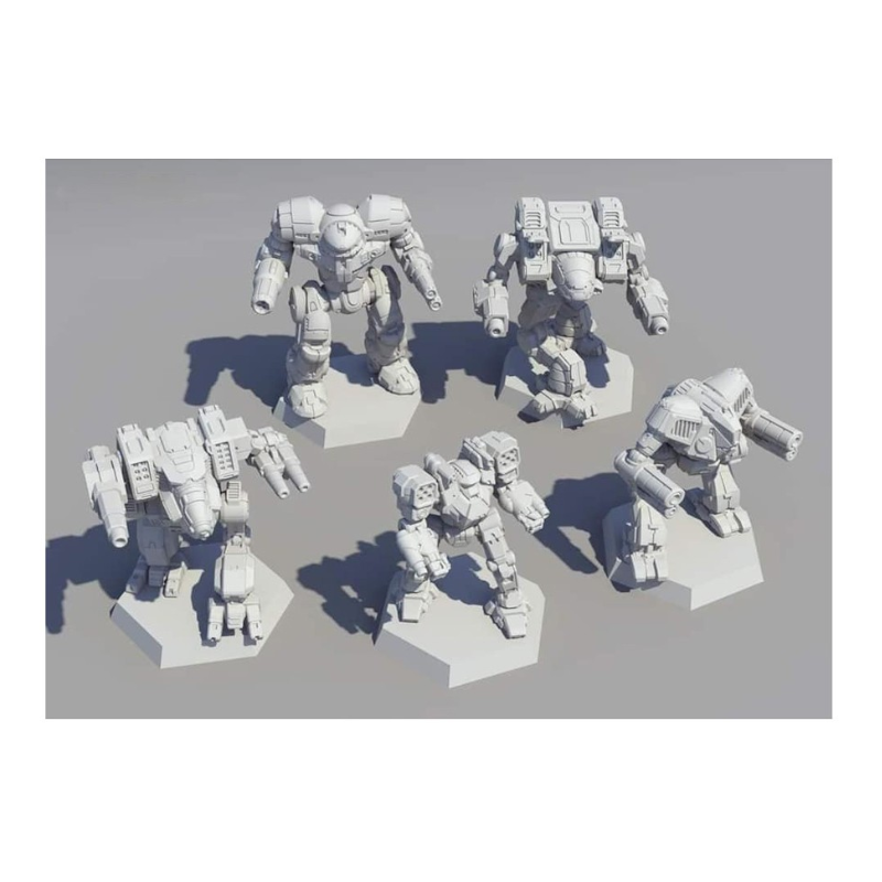 BattleTech: Miniature Force Pack: Clan Support Star - Game Goblins
