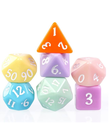 Gameopolis Dice - UDI Gameopolis: Dice - Polyhedral 7 Set - Macaron Colors - 7 color