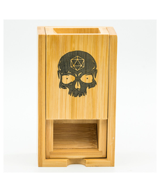 Gameopolis Dice - UDI Gameopolis: Dice Tower - Bamboo Tower with Skull