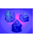 Chessex - CHX Chessex: Polyhedral 7-Die Set - Gemini Luminary - Blue & Blue w/ Light Blue