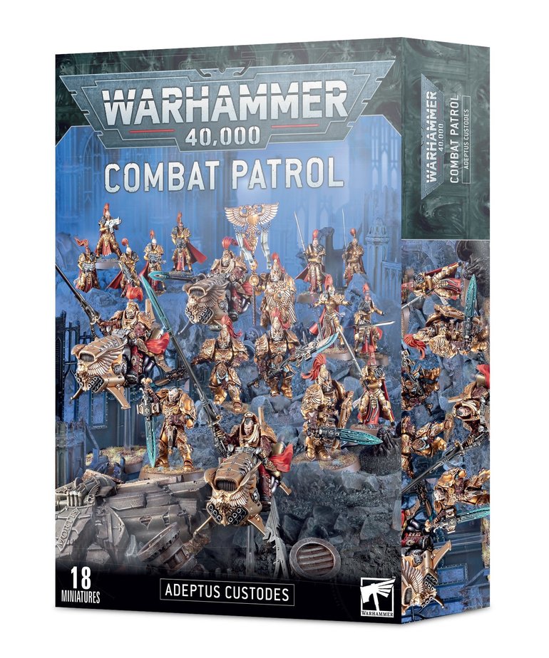 Games Workshop - GAW Warhammer 40K - Combat Patrol: Adeptus Custodes