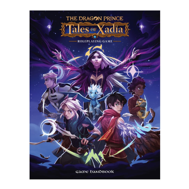 Tales of Xadia: The Dragon Prince Roleplaying Game - Moonshadow Dice