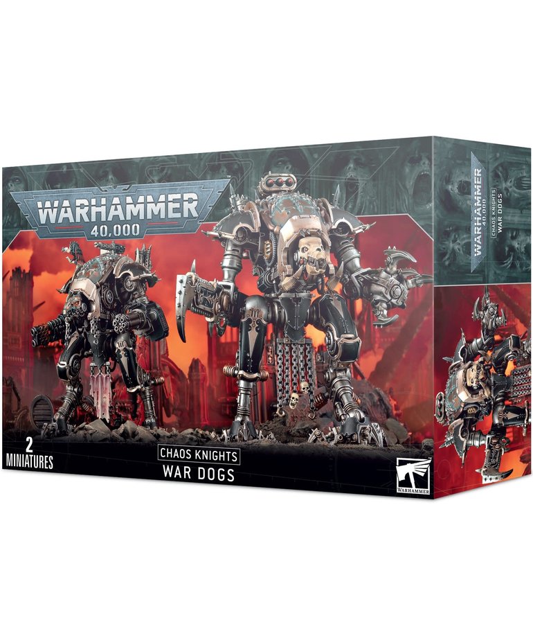 Games Workshop - GAW Warhammer 40K - Chaos Knights - Wardogs