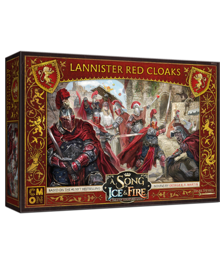 CMON A Song of Ice & Fire: The Miniatures Game - Lannister Red Cloaks