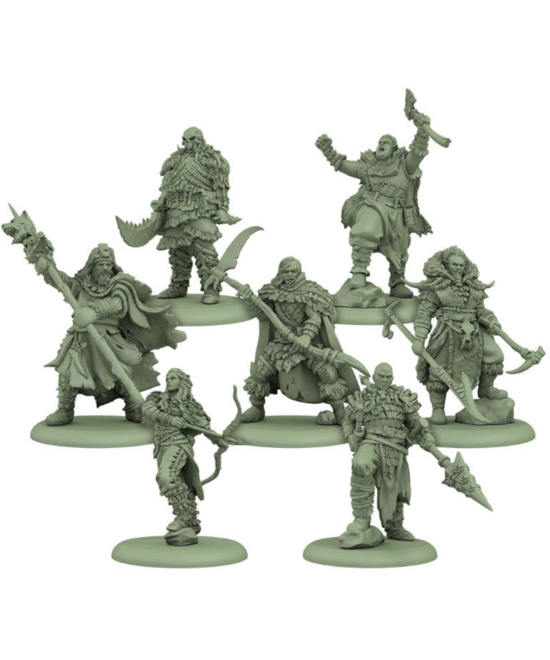 CMON A Song of Ice & Fire: The Miniatures Game - Free Folk Heroes 1