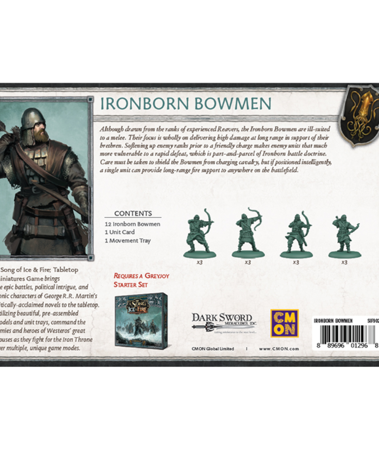 CMON A Song of Ice & Fire: The Miniatures Game - Ironborn Bowmen