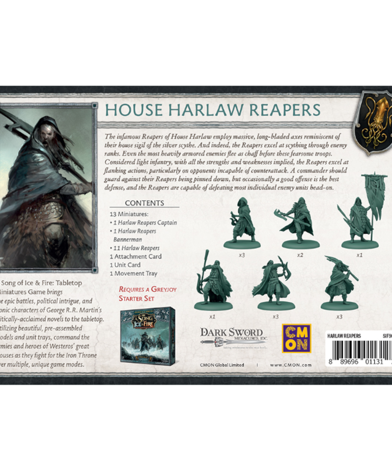 CMON A Song of Ice & Fire: The Miniatures Game - House Harlaw Reapers