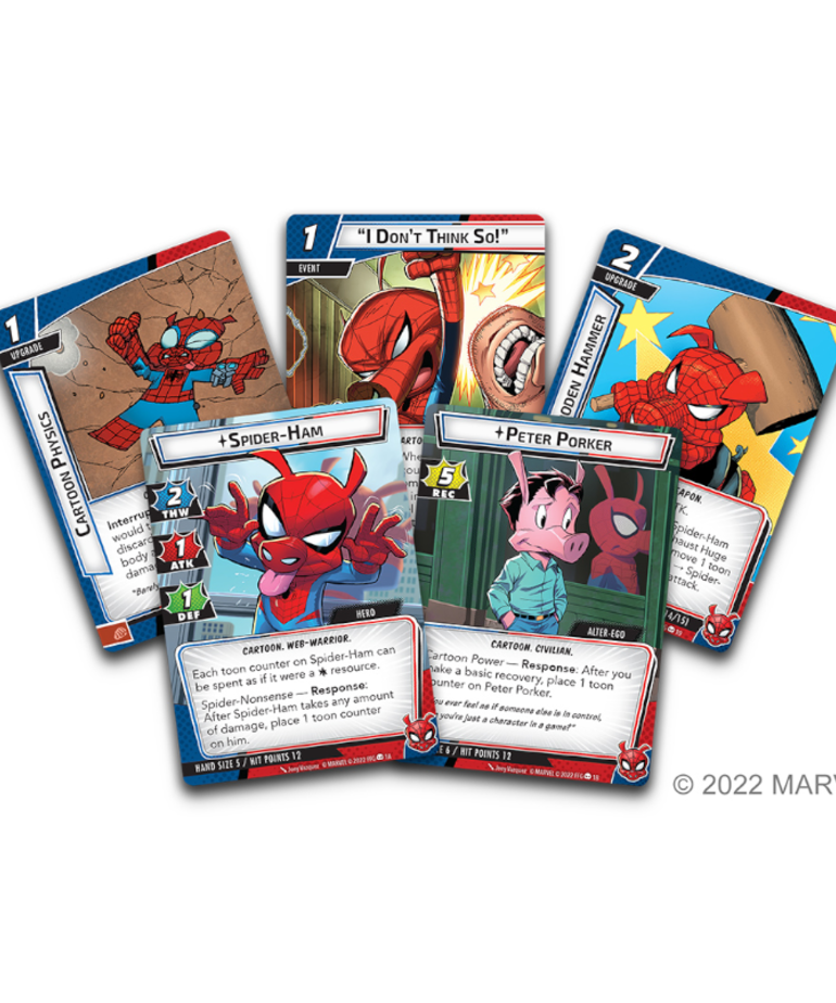 Fantasy Flight Games - FFG Marvel Champions: The Card Game - Spider-Ham Hero Pack