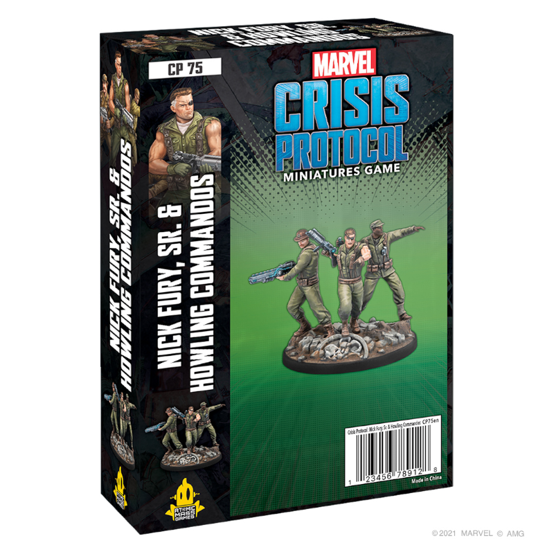 Marvel: Crisis Protocol - Nick Fury, Sr. & Howling Commandos - Discount