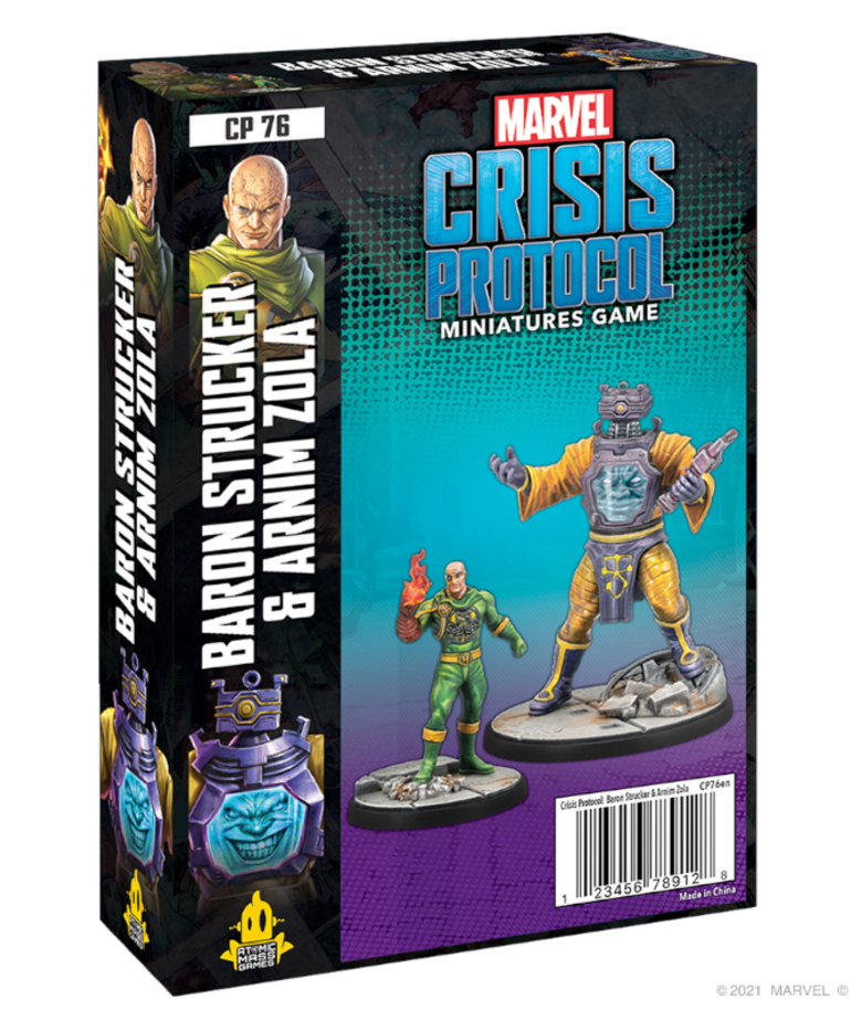 Atomic Mass Games - AMG Marvel: Crisis Protocol - Baron Strucker & Arnim Zola