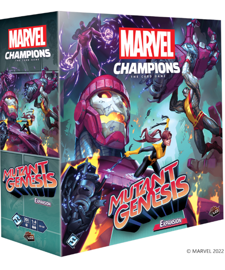 Fantasy Flight Games - FFG PRESALE Marvel Champions: The Card Game - Mutant Genesis Expansion 08/00/2022