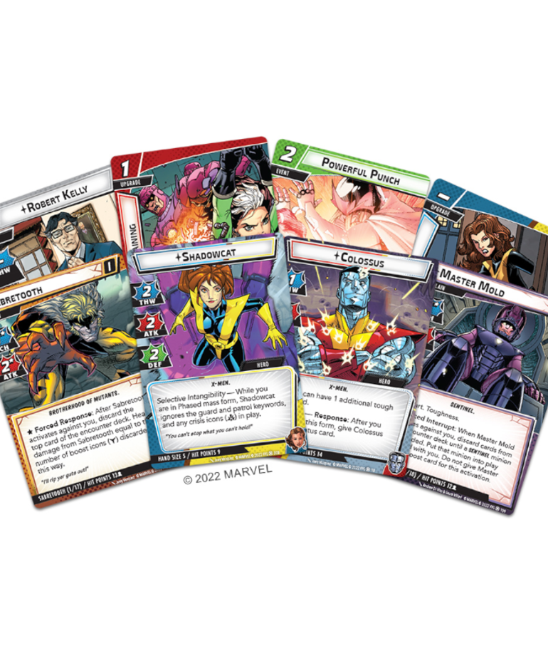Fantasy Flight Games - FFG Marvel Champions: The Card Game - Mutant Genesis Expansion