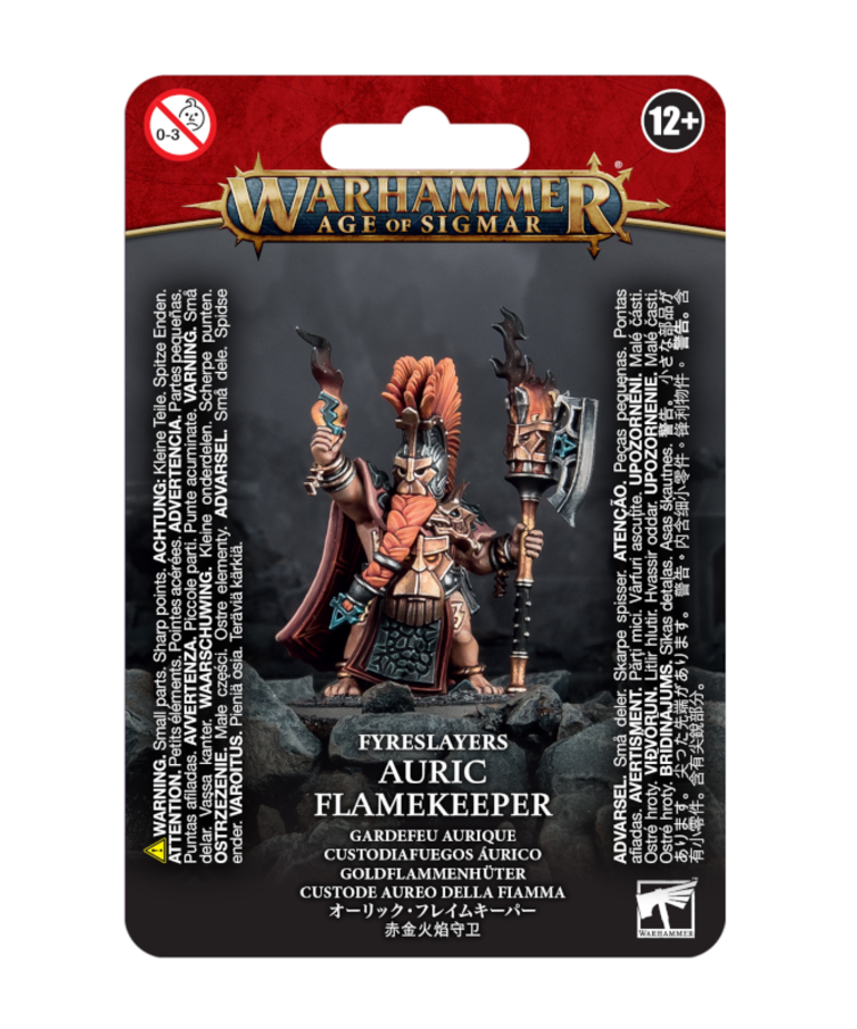 Games Workshop - GAW Warhammer: Age of Sigmar - Fyreslayers - Auric Flamekeeper