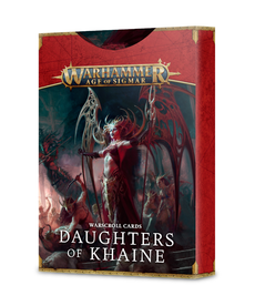 Games Workshop - GAW Daughters of Khaine - Warscroll Cards