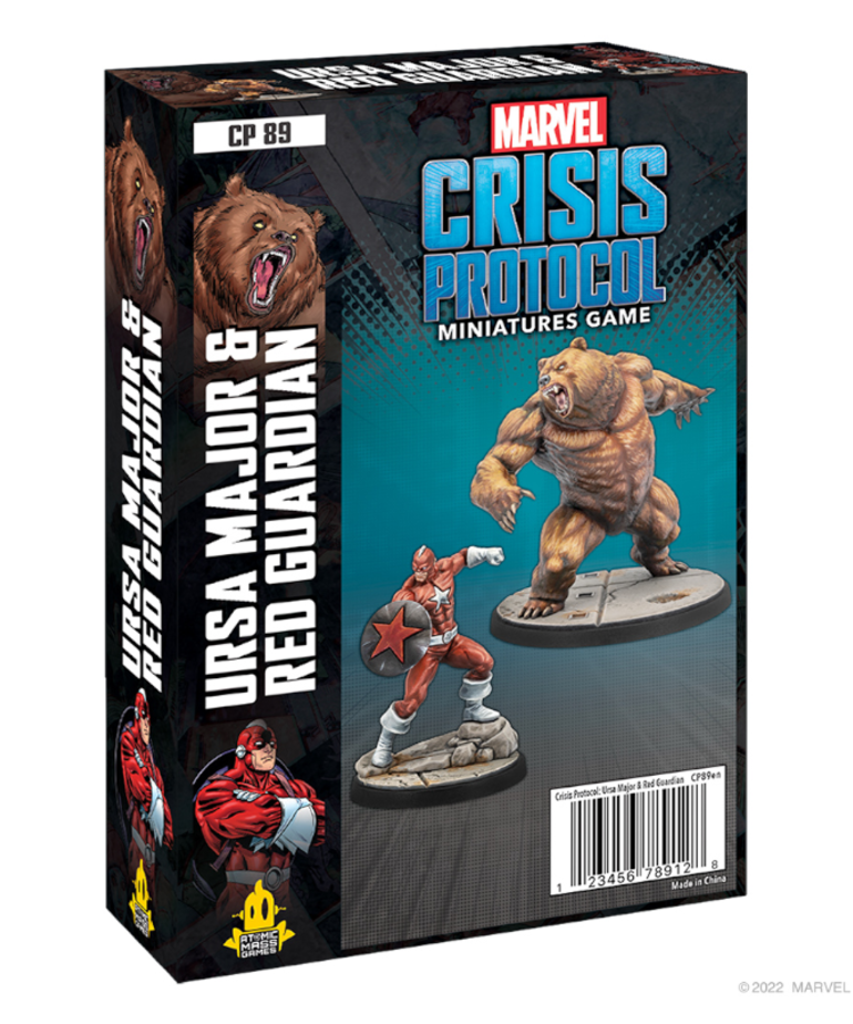 Atomic Mass Games - AMG Marvel: Crisis Protocol - Red Guardian & Ursa Major - Character Pack