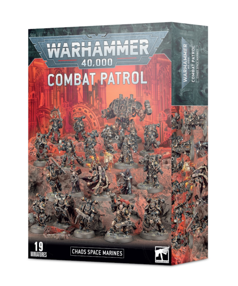 Games Workshop - GAW Warhammer 40K - Combat Patrol: Chaos Space Marines