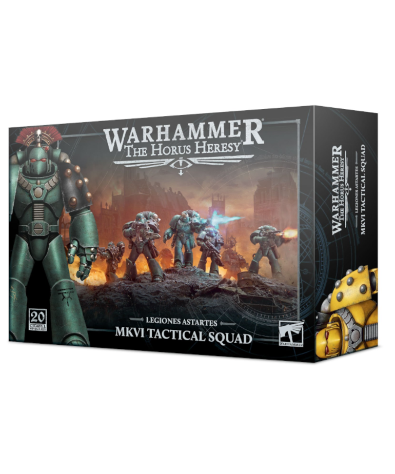 Games Workshop - GAW Warhammer: The Horus Heresy - Legiones Astartes - MKVI Tactical Squad