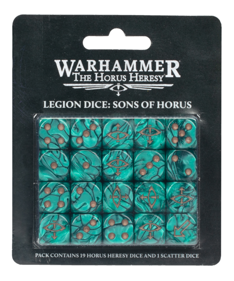 Games Workshop - GAW Warhammer: The Horus Heresy - Sons of Horus - Legion Dice