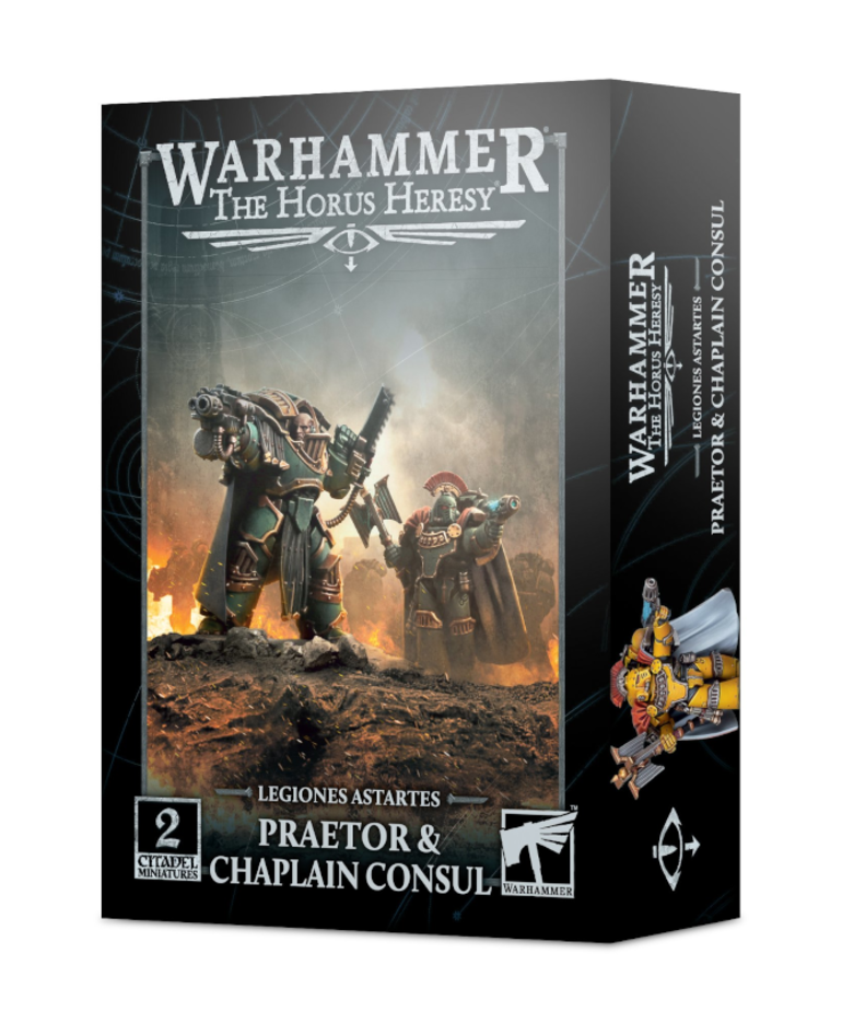 Games Workshop - GAW Warhammer: The Horus Heresy - Legiones Astartes - Praetor & Chaplain Consul