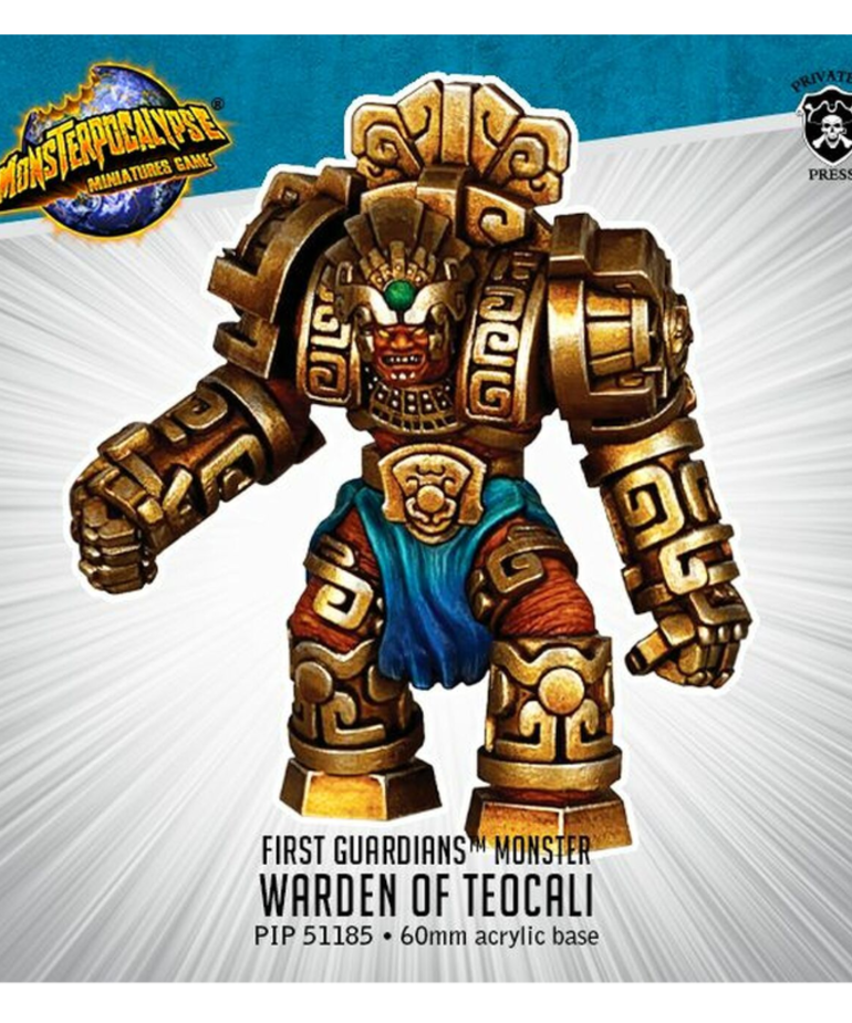 Privateer Press - PIP Monsterpocalypse - First Guardians - Warden of Teocali - Monster