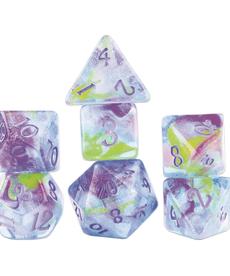 Sirius Dice - SDZ Polyhedral 7-Die Set - Watercolors