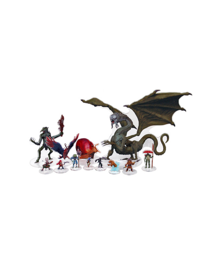 WizKids - WZK D&D: Idols of the Realms - 2D Acrylic Miniatures - The Wild Beyond the Witchlight Set 1