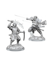WizKids - WZK CLEARANCE - Magic: The Gathering Unpainted Miniatures - Wave 5 - Raiyuu & Isshin