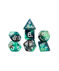 Sirius Dice - SDZ Polyhedral 7-Die Set - Seamoss