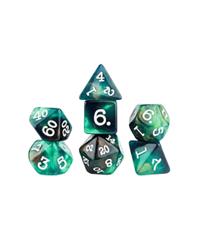 Sirius Dice - SDZ Sirius Dice - Polyhedral 7-Die Set - Seamoss