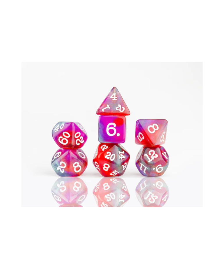 Sirius Dice - SDZ Sirius Dice - Polyhedral 7-Die Set - Dragonfruit