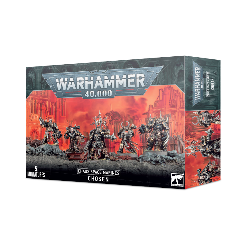 Warhammer 40K - Chaos Space Marines - Chosen - Discount Games Inc