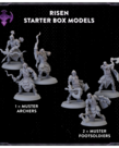 Broken Anvil Miniatures - BA PRESALE Rivenstone - Risen Faction Starter Box 02/00/2023