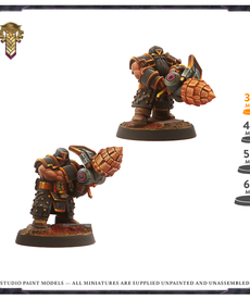 Broken Anvil Miniatures - BA Iron Guard - Miner's Guild PRESALE 02/00/2023